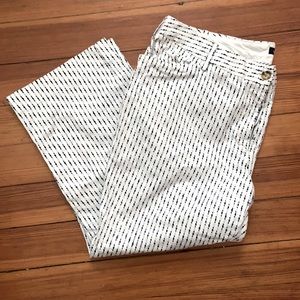 Lands’ End Patterned Chino Crop
